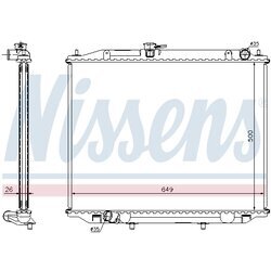 Chladič motora NISSENS 68706A - obr. 5