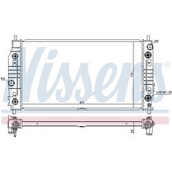 Chladič motora NISSENS 69016 - obr. 4