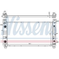 Chladič motora NISSENS 69091 - obr. 4