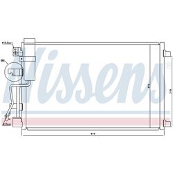 Kondenzátor klimatizácie NISSENS 940041 - obr. 5