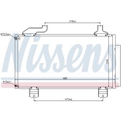 Kondenzátor klimatizácie NISSENS 940114 - obr. 5