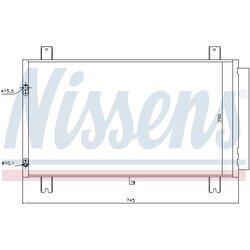 Kondenzátor klimatizácie NISSENS 940401 - obr. 5