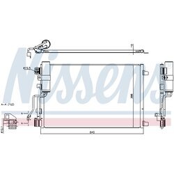 Kondenzátor klimatizácie NISSENS 940417 - obr. 5