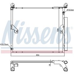 Kondenzátor klimatizácie NISSENS 940623 - obr. 5