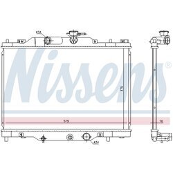 Chladič motora NISSENS 606117 - obr. 4