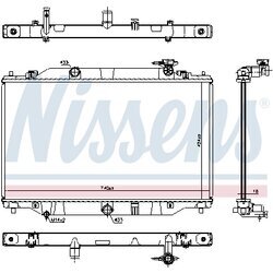 Chladič motora NISSENS 606698 - obr. 4