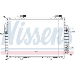 Chladič motora NISSENS 62616 - obr. 4