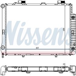 Chladič motora NISSENS 62666A - obr. 4