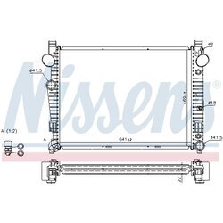 Chladič motora NISSENS 62771A - obr. 4