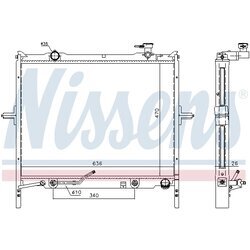 Chladič motora NISSENS 66772 - obr. 4