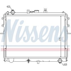 Chladič motora NISSENS 67358 - obr. 5