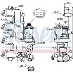 EGR ventil NISSENS 98239 - obr. 7