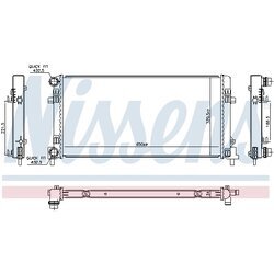 Chladič motora NISSENS 606809 - obr. 4