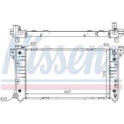 Chladič motora NISSENS 60999A - obr. 5