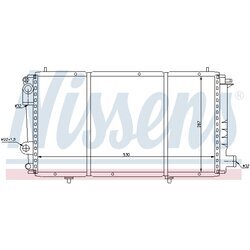 Chladič motora NISSENS 61337 - obr. 4