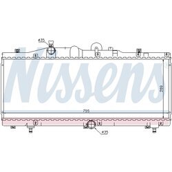 Chladič motora NISSENS 61671 - obr. 4