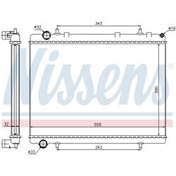 Chladič motora NISSENS 63601 - obr. 4