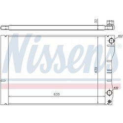 Chladič motora NISSENS 63881 - obr. 4