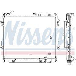 Chladič motora NISSENS 646826 - obr. 6