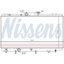 Chladič motora NISSENS 648321 - obr. 4