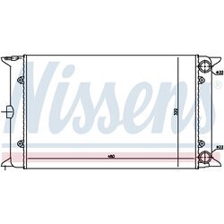 Chladič motora NISSENS 65030 - obr. 5