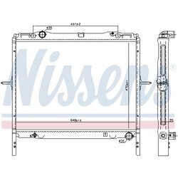 Chladič motora NISSENS 66779 - obr. 4