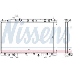 Chladič motora NISSENS 68137 - obr. 4