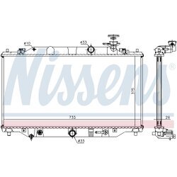 Chladič motora NISSENS 68537 - obr. 5