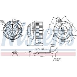 Vnútorný ventilátor NISSENS 87153 - obr. 5