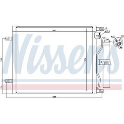 Kondenzátor klimatizácie NISSENS 940069 - obr. 4