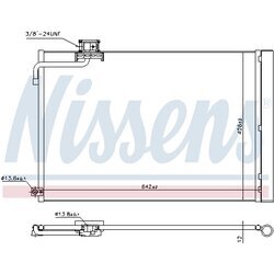 Kondenzátor klimatizácie NISSENS 940414 - obr. 5