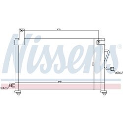 Kondenzátor klimatizácie NISSENS 94751 - obr. 5