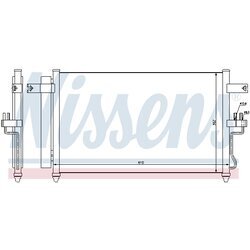 Kondenzátor klimatizácie NISSENS 94904 - obr. 5