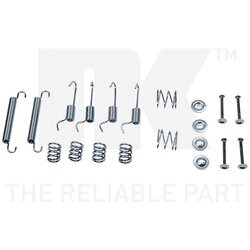 Sada príslušenstva čeľustí parkovacej brzdy NK 79350008