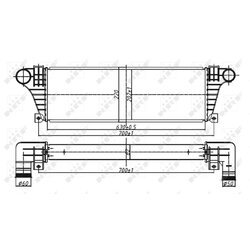 Chladič plniaceho vzduchu NRF 30097 - obr. 4