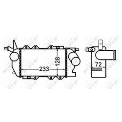 Chladič plniaceho vzduchu NRF 30309 - obr. 4