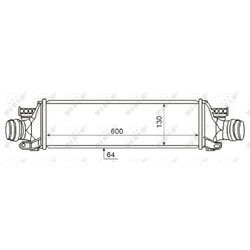 Chladič plniaceho vzduchu NRF 30345 - obr. 4