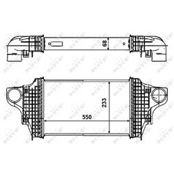 Chladič plniaceho vzduchu NRF 30464 - obr. 4