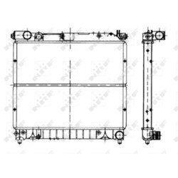 Chladič motora NRF 50431 - obr. 4