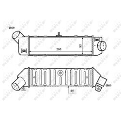 Chladič plniaceho vzduchu NRF 30413 - obr. 4