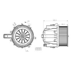 Vnútorný ventilátor NRF 34285 - obr. 4