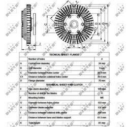 Spojka ventilátora chladenia NRF 49546 - obr. 4