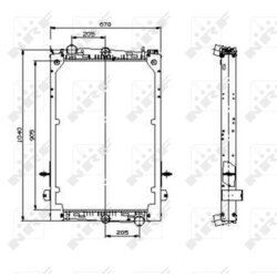 Chladič motora NRF 509586 - obr. 4