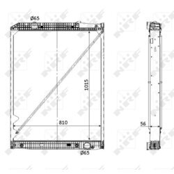 Chladič motora NRF 53867 - obr. 4