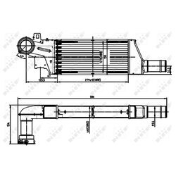 Chladič plniaceho vzduchu NRF 30903 - obr. 4