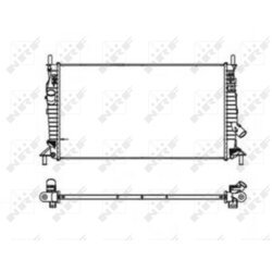 Chladič motora NRF 53403