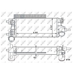 Chladič plniaceho vzduchu NRF 30926 - obr. 4