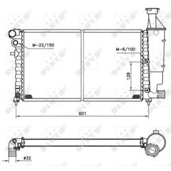 Chladič motora NRF 50423 - obr. 4