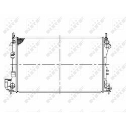 Chladič motora NRF 58293 - obr. 3