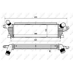 Chladič plniaceho vzduchu NRF 30511 - obr. 4